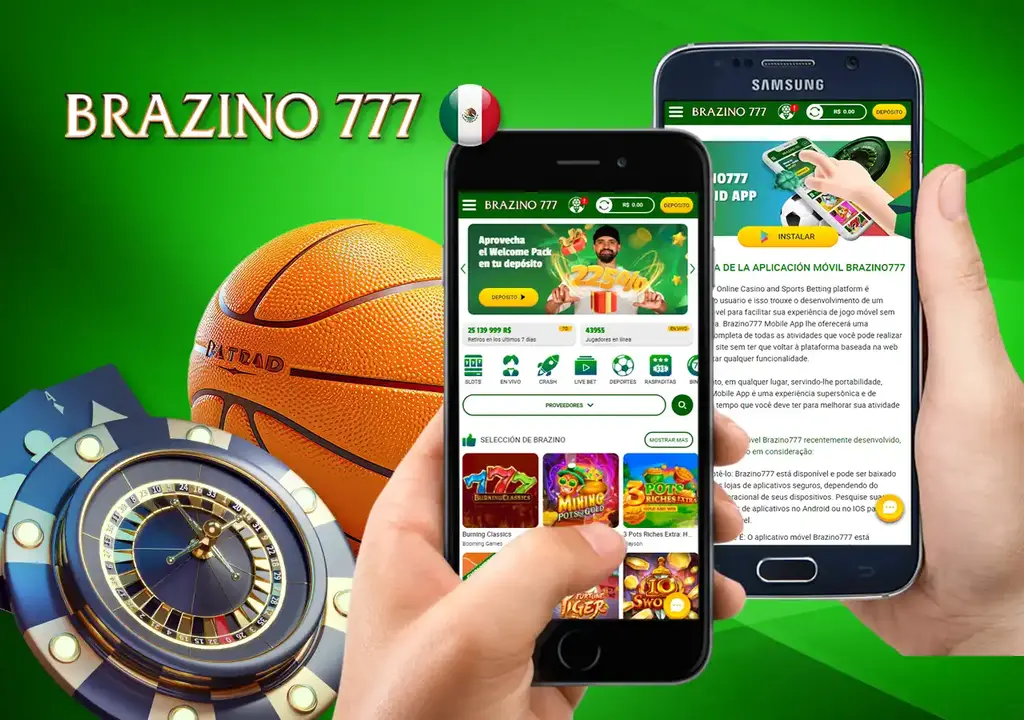 Brazino777 app para Android y iOS